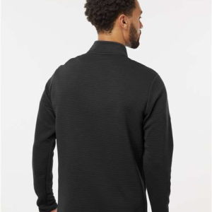 Adidas A588 – Men's Spacer Quarter-Zip Pullover - Image 6