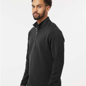 Adidas A588 – Men's Spacer Quarter-Zip Pullover - Image 5