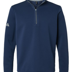Adidas A588 – Men's Spacer Quarter-Zip Pullover - Image 1
