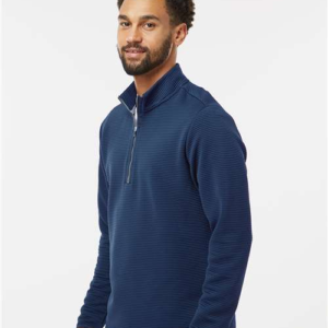 Adidas A588 – Men's Spacer Quarter-Zip Pullover - Image 10