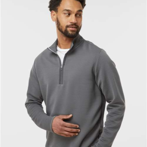 Adidas A588 – Men's Spacer Quarter-Zip Pullover - Image 23