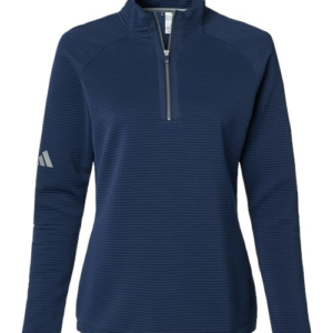 Adidas A589 – Women's Spacer Quarter-Zip Pullover - Image 7