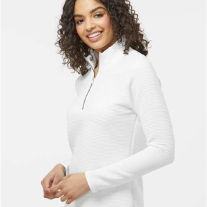 Adidas A589 – Women's Spacer Quarter-Zip Pullover - Image 18