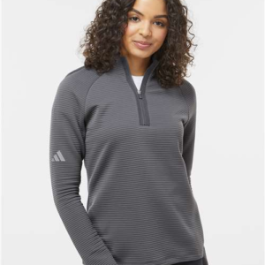 Adidas A589 – Women's Spacer Quarter-Zip Pullover - Image 23