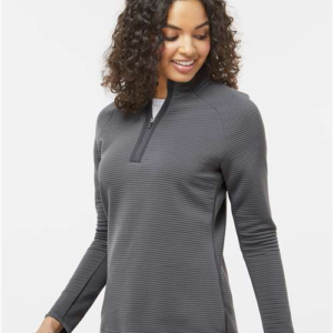 Adidas A589 – Women's Spacer Quarter-Zip Pullover - Image 24