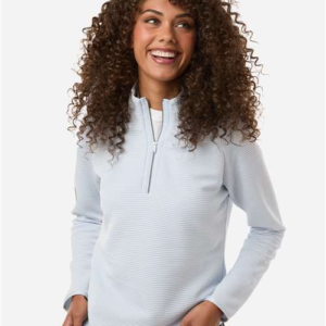 Adidas A589 – Women's Spacer Quarter-Zip Pullover - Image 28
