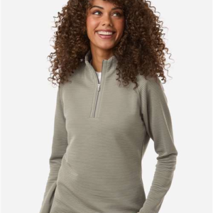 Adidas A589 – Women's Spacer Quarter-Zip Pullover - Image 34