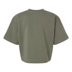 American Apparel FTCB0 – Women's French Terry Mid-Length Boxy Top - Image 15